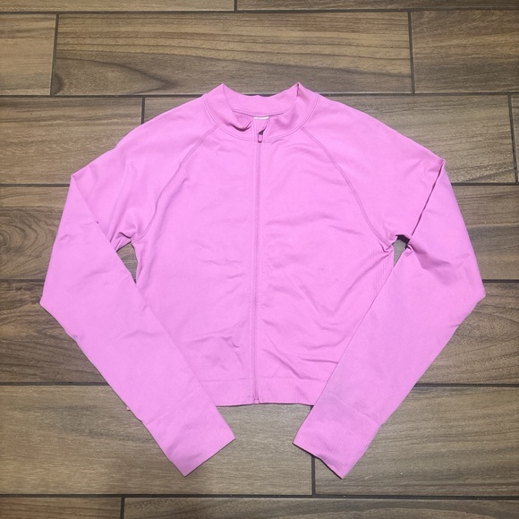 JoyLab Women's Light Pink Bomber Jacket - Picture 1 of 6